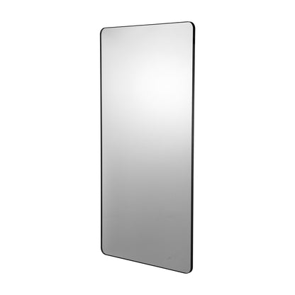 Square Wall Mounted Mirror 36" x 72" Mirror with Aluminum Alloy Frame