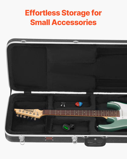 Electric Guitar Hard Case 41.34 in with Lock and Keys for Electric Guitar