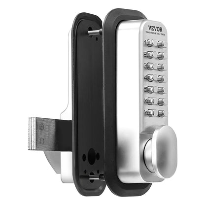 Mechanical keyless door lock 14 Key Mechanical door lock single sided
