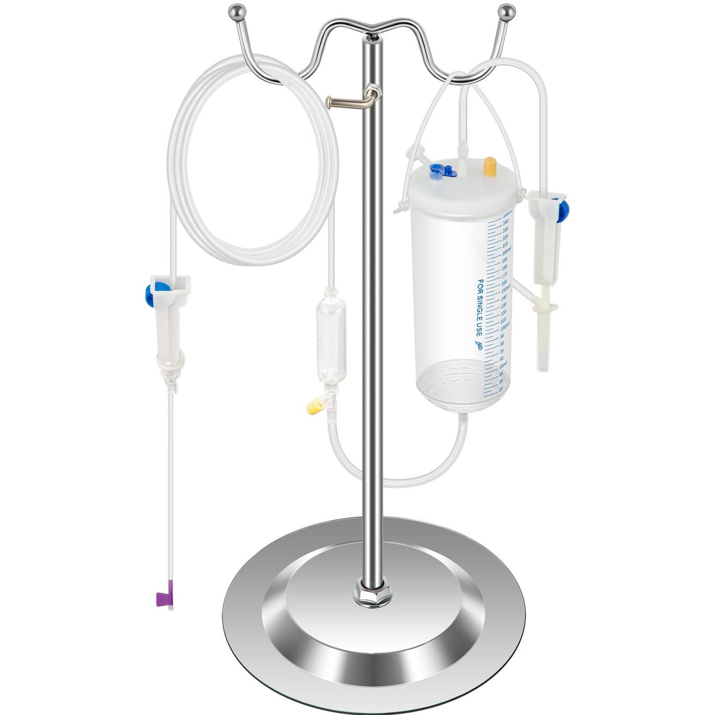 Phlebotomie-Übungsset, intravenöses Training zur intravenösen Venenpunktion, hochsimuliertes IV-Übungsarmset mit Tragetasche, Üben und Perfektionieren von IV-Fähigkeiten, für Krankenpflegeschüler und Fachkräfte