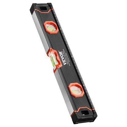 4-teilige magnetische Torpedo-Wasserwaage 48/24/16/10 Inbox Leveler mit Sprudelflasche
