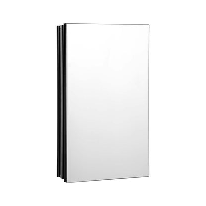 Medicine Cabinet 14" x 24" Mirror Medicine Cabinet Adjustable Shelves
