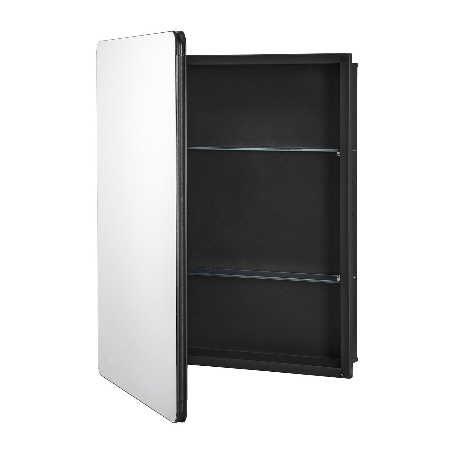 Medicine Cabinet 24" x 30" Mirror Medicine Cabinet Adjustable Shelves