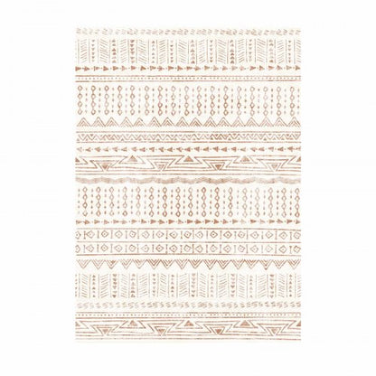 Stor Matta 1,8x2,7 m Halkfri och Rivtålig Golvmatta Modern Beige