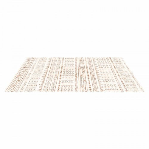 Stor Matta 1,8x2,7 m Halkfri och Rivtålig Golvmatta Modern Beige