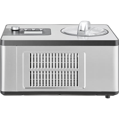2 Quart Automatisk Glassmaskin Electric Yoghurt Gelato Make Silver