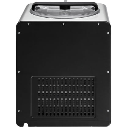 2 Quart Automatisk Glassmaskin Electric Yoghurt Gelato Make Black