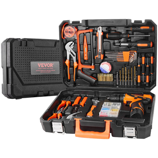 Tool kit 146 pieces household hand tool set with electric drill tool bag