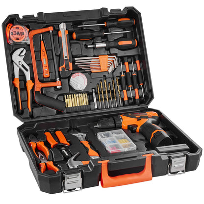 Tool kit 146 pieces household hand tool set with electric drill tool bag