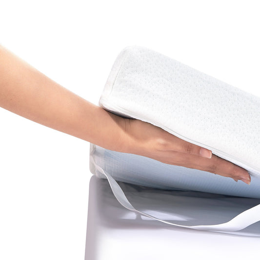Madrass Topper Memory Foam Avtagbar & Tvättbar Queen 76,2 mm Tjocklek