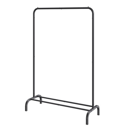 Clothes rack, Clothes rack for heavy clothes with hanging rail and storage space at the bottom, Clothes rack for guest rooms in the bedroom