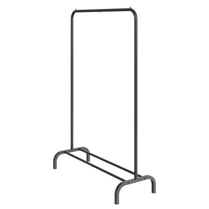 Clothes rack, Clothes rack for heavy clothes with hanging rail and storage space at the bottom, Clothes rack for guest rooms in the bedroom