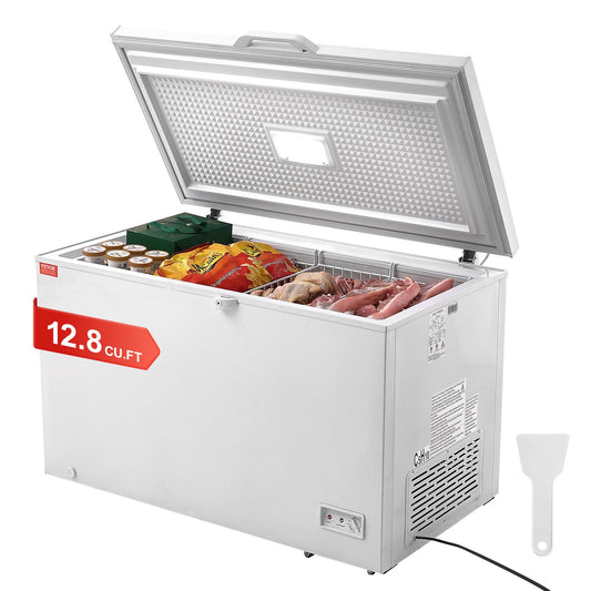 Coastal-Gefrierschrank, 12,8 cu.ft / 345 L großes Gefrierfach und 4 herausnehmbare Körbe