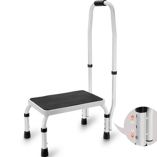Step Pall Stege 3 Justerbar höjd med handtag Max belastning 150KG för husbilar |  EU