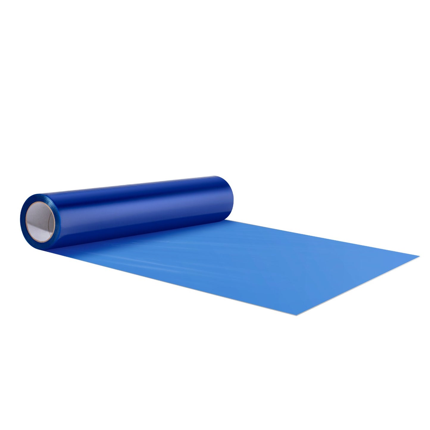 Bodenschutzfolie 24" x 200" Selbstklebender Auto-Mattenschutz PE Blau