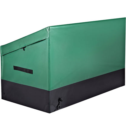 Outdoor-Aufbewahrungsbox, Terrassendeck-Box, 150 Gallonen, wasserdichte PE-Plane