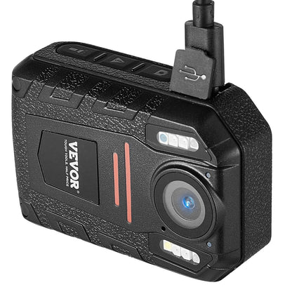 1440P Police Body Camera 64G Body Cam med 2850 mAh batteri Night Vision