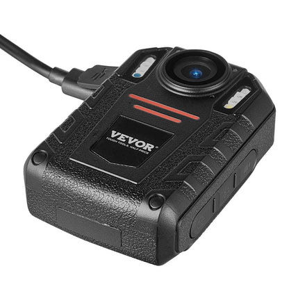 1440P Police Body Camera 64G Body Cam med 2850 mAh batteri Night Vision