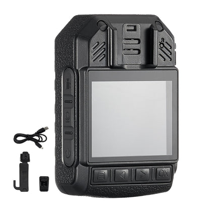 1440P Police Body Camera 64G Body Cam med 2850 mAh batteri Night Vision