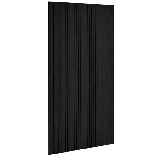 5-pack akustiska väggpaneler 47,2 x 23,6 x 0,4 tum självhäftande svarta |  EU