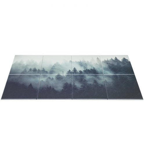 8er-Pack Akustikplatten 35,5 x 28,5 cm selbstklebend für Home Forest | EU
