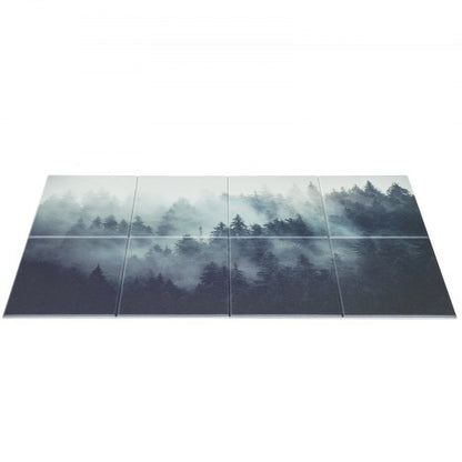 8er-Pack Akustikplatten 35,5 x 28,5 cm selbstklebend für Home Forest | EU