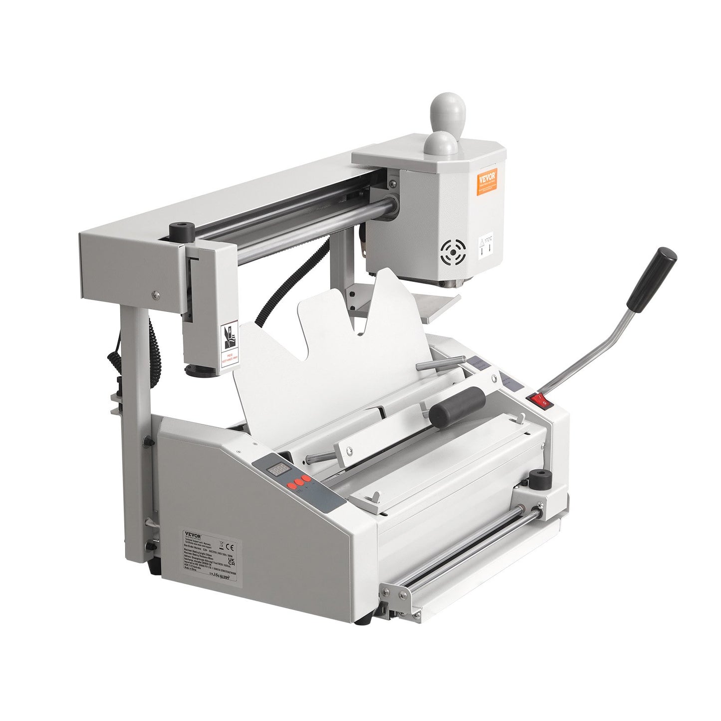 Termisk bindningsmaskin termisk bokbindare 400 ark A3 A4 A5 dokument