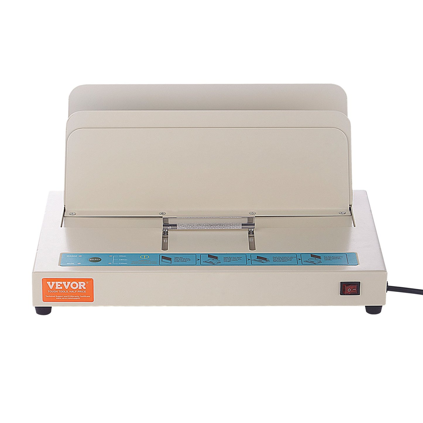 Termisk bindningsmaskin termisk bokbindare 500 ark A3 A4 A5 dokument