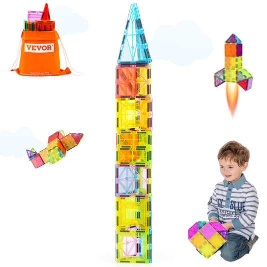 Magnetiska plattor Magnetisk byggleksak 32 ST Magnetblock för barn 3D-set