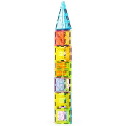 Magnetiska plattor Magnetisk byggleksak 32 ST Magnetblock för barn 3D-set