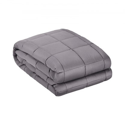 Tyngdfilt 11,5 kg, 22,5 x 22,5 cm, king size, mjuk, tung filt i 100 % bomull