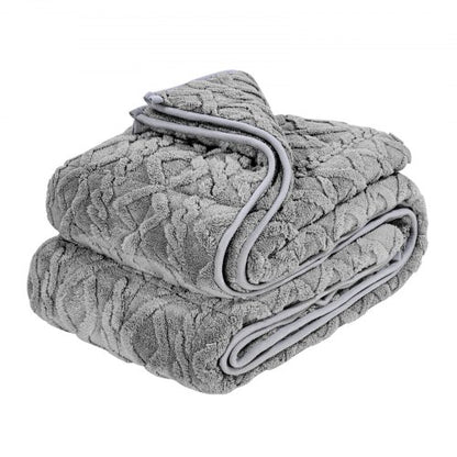 Weight blanket 9 kg 150 x 210 cm Queen Size Heavy blanket in sherpa fleece