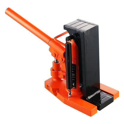 Hydraulisk tåjack, 2,5 ton på tå tå-lyft, 5 ton på topplyftkapacitet maskinjack, 0,8-5,3 i tåhöjd, 8,9-13,4 i topphöjd, lufthydraulisk klojack för maskiner, industri