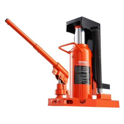 Hydraulisk tåjack, 5 ton på tå tå-jacklyft, 10 ton på topplyftkapacitet maskinjack, 0,8-6,8 i tåhöjd, 11,3-17,3 i topphöjd, lufthydraulisk klojack för maskiner, industri