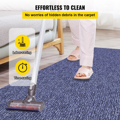 Outdoor Rug for Indoor Use 5.9x29.5' Outdoor Rug with Waterproof Backing Outdoor Rug for Patio Porch Deck Garage Outdoor Area Rug Runner Anti-Slide Porch Mat No Mildew Kitchen Rugs (Blue, 9M) | EU
