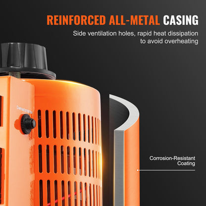 2000VA Variable Voltage Transformer 6.6A 0-300V Voltage Regulator LCD CE