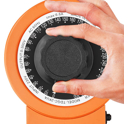 2000VA Variable Voltage Transformer 6.6A 0-300V Voltage Regulator LCD CE