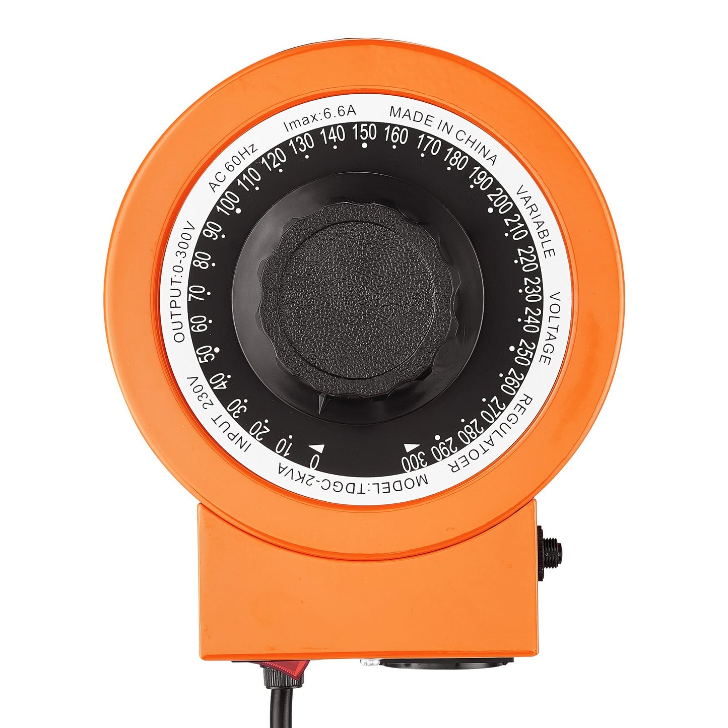 2000VA Variable Voltage Transformer 6.6A 0-300V Voltage Regulator LCD CE