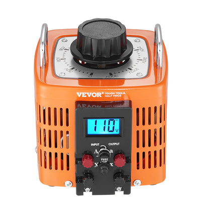 2000VA Variable Voltage Transformer 6.6A 0-300V Voltage Regulator LCD CE