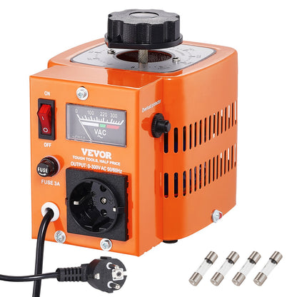 500VA Transformator för variabel spänning 1,7A 0-300V AC spänningsregulator CE