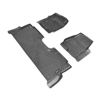 Automotive Floor Mats Fits Ford F-250/F-350/F-450 2017-2022 3 pcs