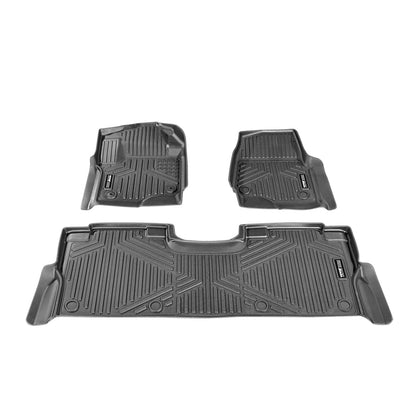Automotive Floor Mats Fits Ford F-250/F-350/F-450 2017-2022 3 pcs