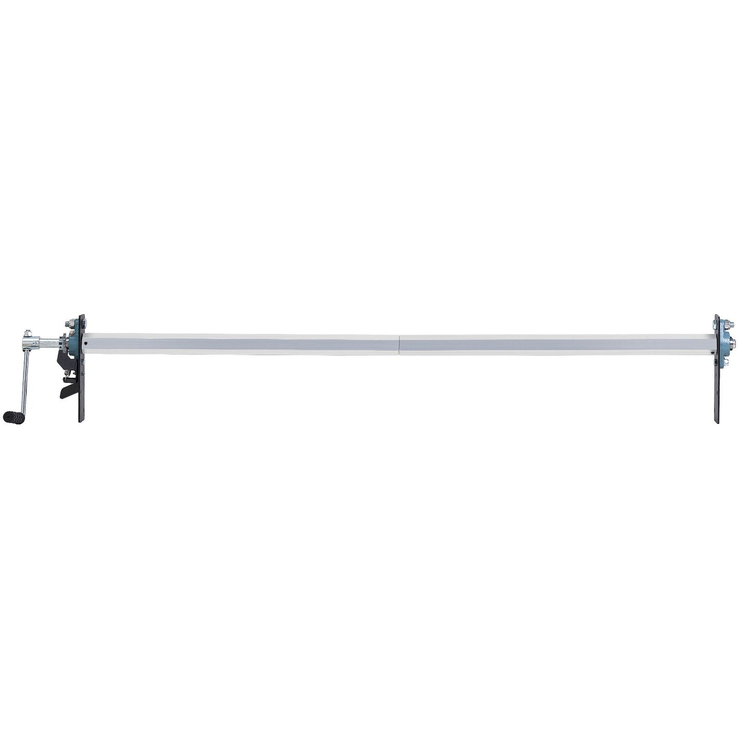 Handvev Tarp Roller Kit, 64" till 104" bred, aluminiumlegering, manuell hyttnivå Dumper Tarp Roller med 7" svamplindat handtag, perfekt för dumper, släpvagnar, sopbilar (ingen presenning)
