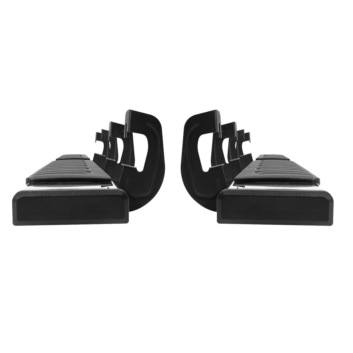 Löpbrädor, 6" stegstänger kompatibla med 2007-2018 Chevy Silverado/GMC Sierra 1500 Crew Cab/2019 2500HD 3500HD 1500 LD, 201 sidosteg i rostfritt stål Nerf-stänger, 500LBS kapacitet, 2 st.