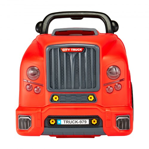 Motor Toy Kids Mechanic Car Repair Set with Removable Parts Red | EU