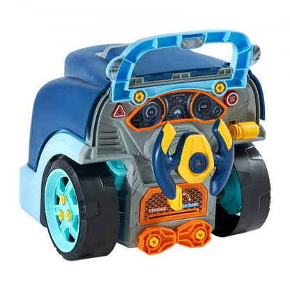 Motor Toy Kids Mechanic Car Repair Set with Removable Parts Blue | EU