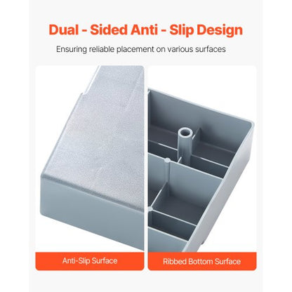 Mini Split Pad för 9000-36000 BTU Antivibrationsdynor för utomhusbruk