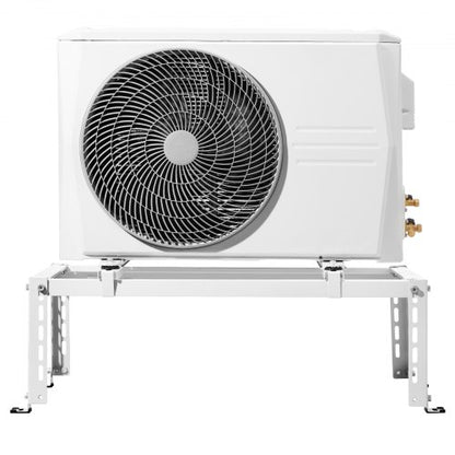 Mini Delat Markstativ Justerbart Antivibrationsställ för 9000-24000 BTU