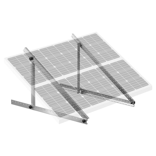 50-tums solpanelsfästen 0 - 90° justerbara lutningsfästen