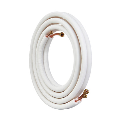 Mini Split Line Set 6,4x12,7mm x4876,8mm Kopparslang AC med anslutningskabel